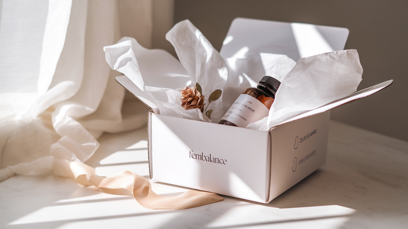 Embalaje de entrega FemBalance